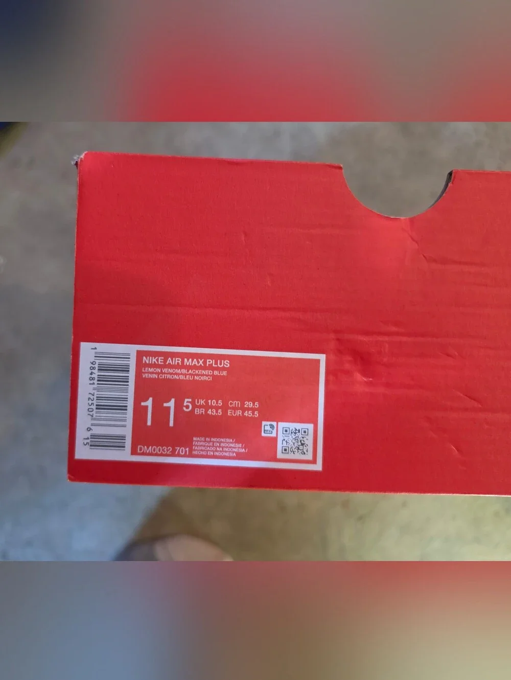 NIKE AIR MAX PLUS,  NIB